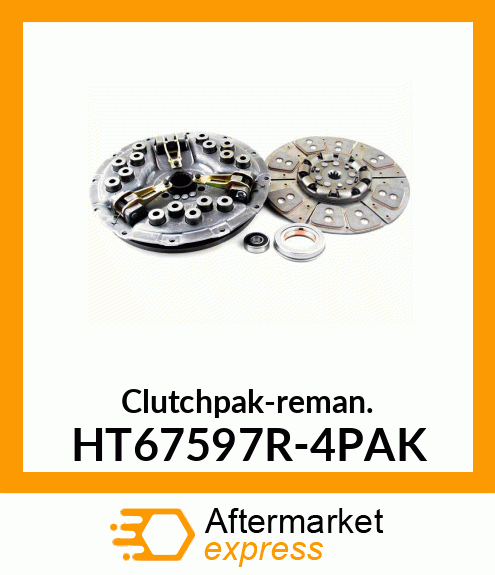 Clutchpak-reman. HT67597R-4PAK