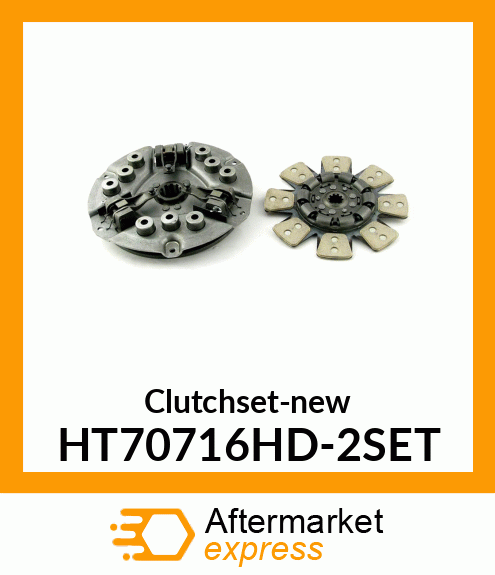 Clutchset-new HT70716HD-2SET