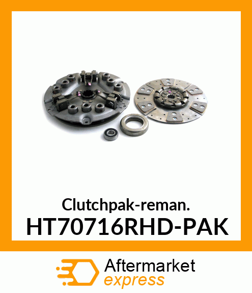 Clutchpak-reman. HT70716RHD-PAK