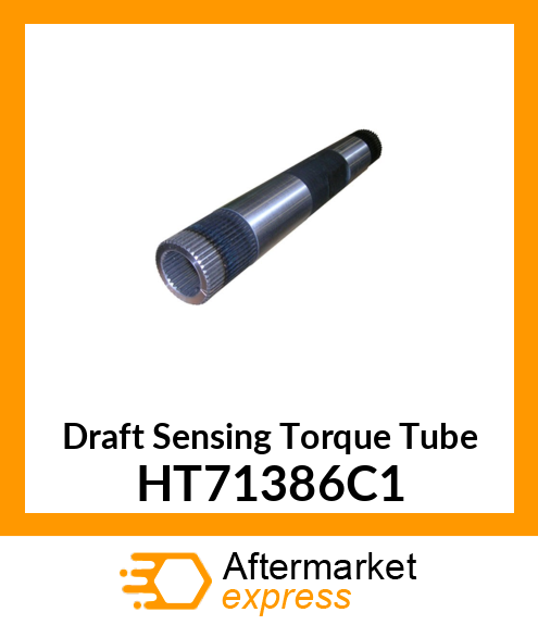 Draft Sensing Torque Tube HT71386C1