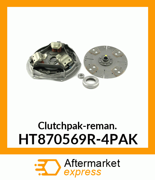 Clutchpak-reman. HT870569R-4PAK