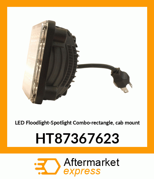 LED Floodlight-Spotlight Combo-rectangle, cab mount HT87367623