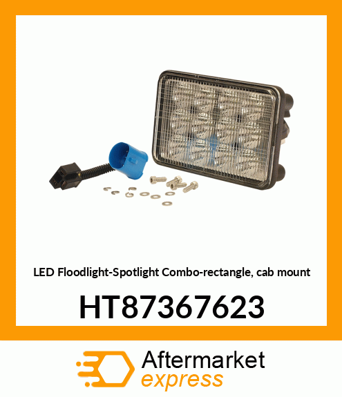 LED Floodlight-Spotlight Combo-rectangle, cab mount HT87367623