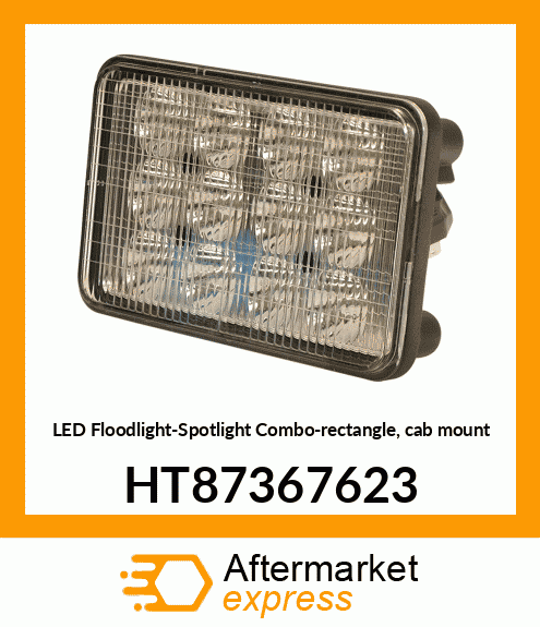 LED Floodlight-Spotlight Combo-rectangle, cab mount HT87367623