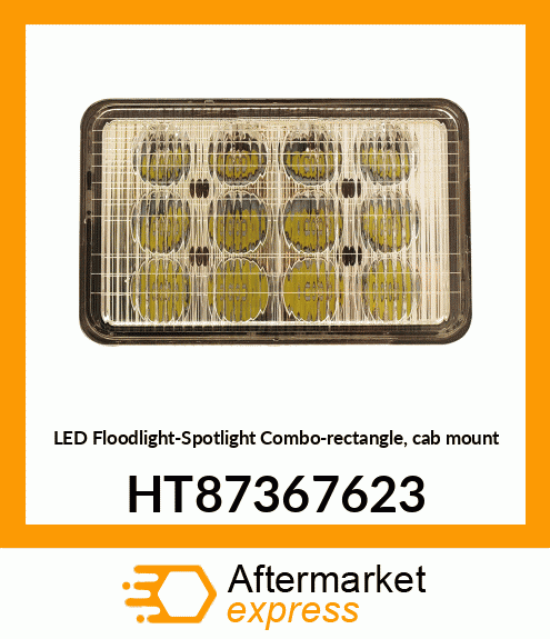 LED Floodlight-Spotlight Combo-rectangle, cab mount HT87367623