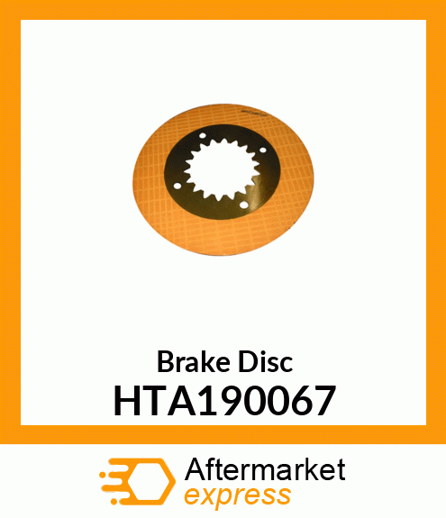 Brake Disc HTA190067