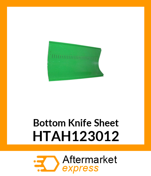 Bottom Knife Sheet HTAH123012