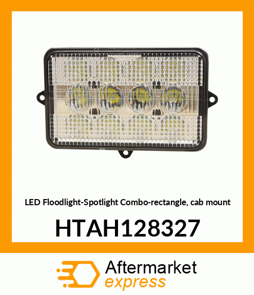LED Floodlight-Spotlight Combo-rectangle, cab mount HTAH128327