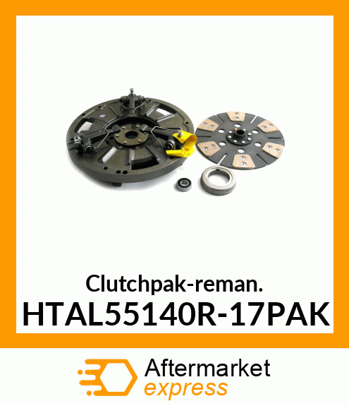 Clutchpak-reman. HTAL55140R-17PAK