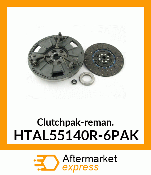 Clutchpak-reman. HTAL55140R-6PAK