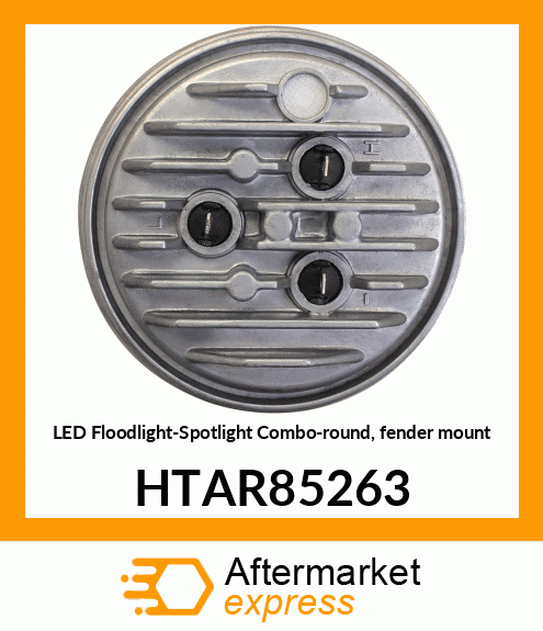 LED Floodlight-Spotlight Combo-round, fender mount HTAR85263