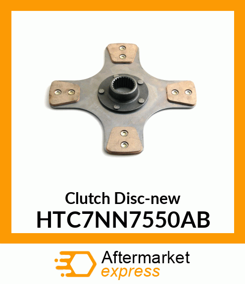 Clutch Disc-new HTC7NN7550AB