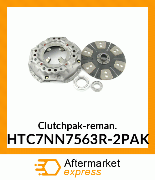 Clutchpak-reman. HTC7NN7563R-2PAK