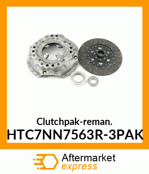 Clutchpak-reman. HTC7NN7563R-3PAK
