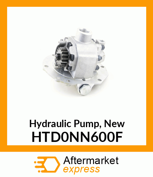 Hydraulic Pump, New HTD0NN600F