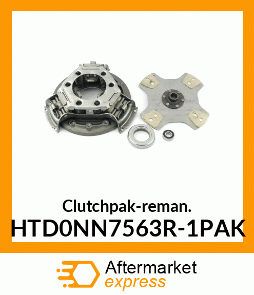 Clutchpak-reman. HTD0NN7563R-1PAK