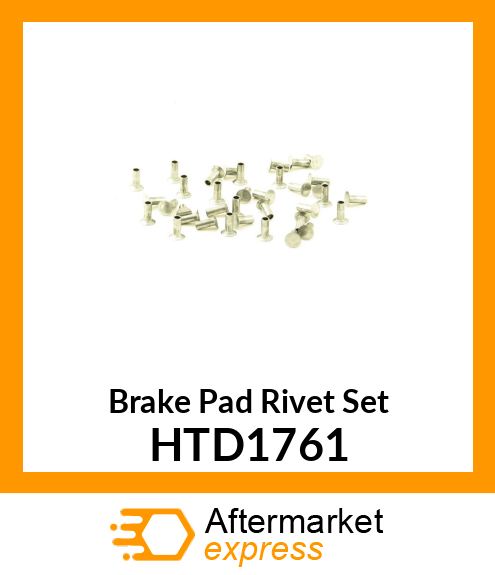 Brake Pad Rivet Set HTD1761