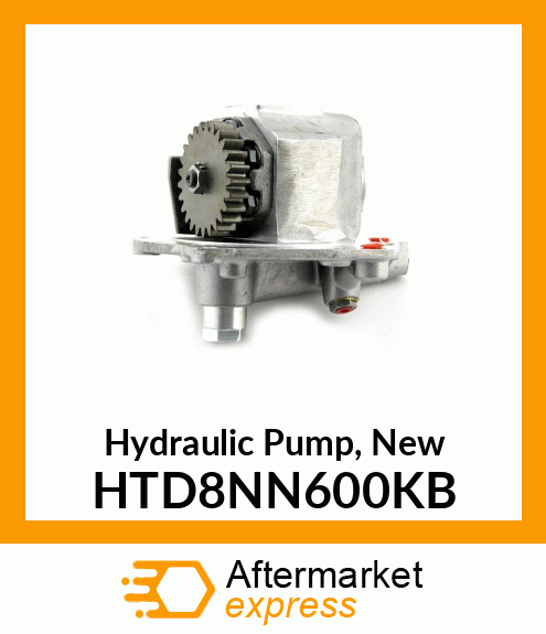 Hydraulic Pump, New HTD8NN600KB