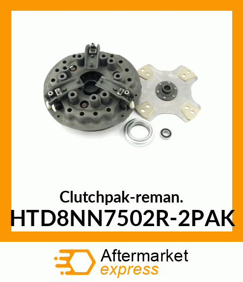 Clutchpak-reman. HTD8NN7502R-2PAK