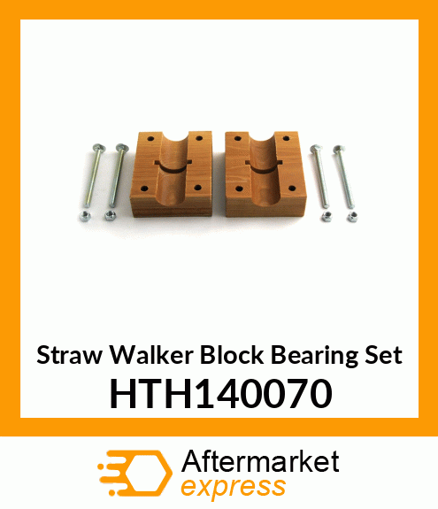 Straw Walker Block Bearing Set HTH140070