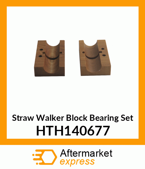 Straw Walker Block Bearing Set HTH140677