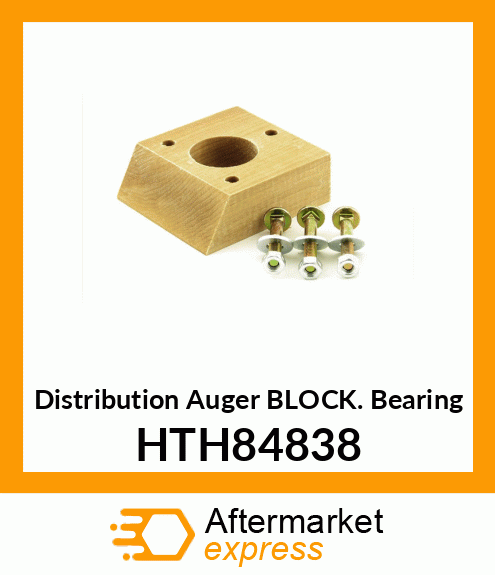 Distribution Auger Block Bearing HTH84838