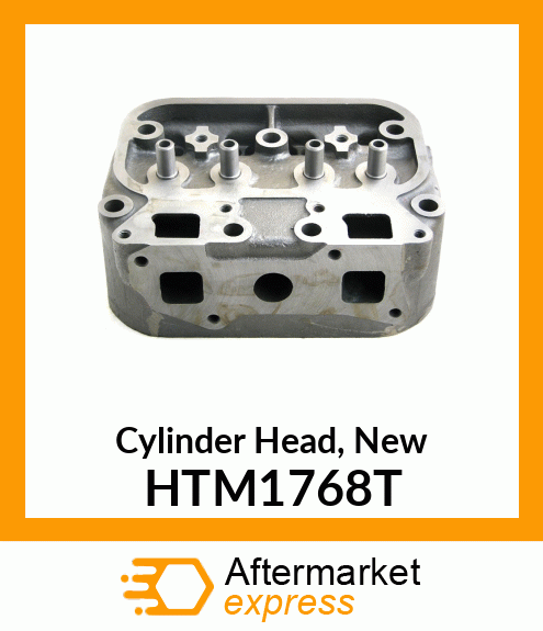 Cylinder Head, New HTM1768T