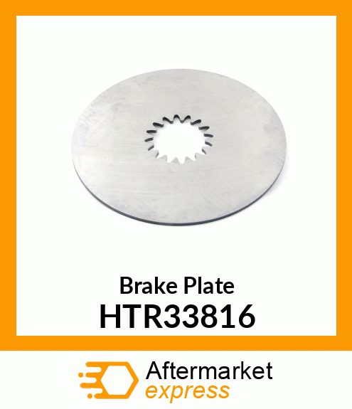 Brake Plate HTR33816