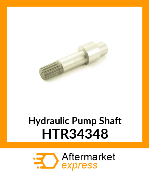 Hydraulic Pump Shaft HTR34348
