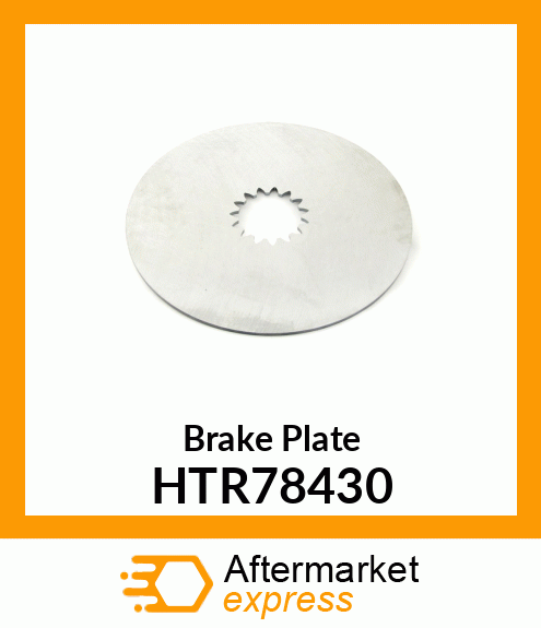 Brake Plate HTR78430