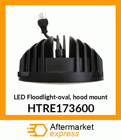 LED Floodlight-oval, hood mount HTRE173600