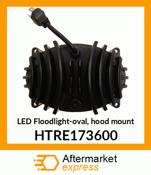 LED Floodlight-oval, hood mount HTRE173600