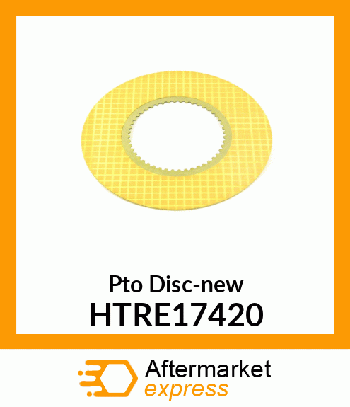 Pto Disc-new HTRE17420