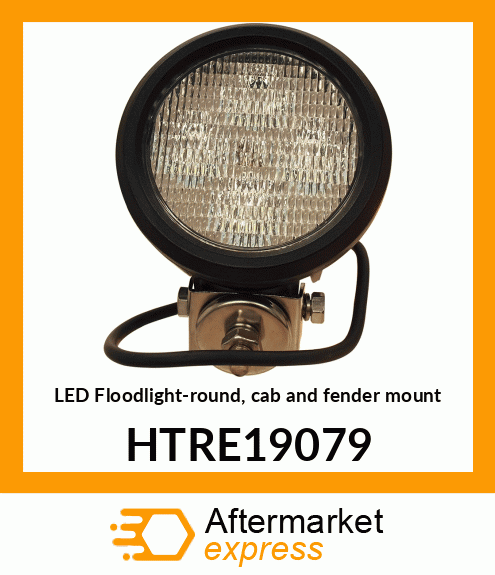 LED Floodlight-round, cab and fender mount HTRE19079