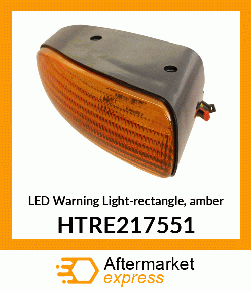 LED Warning Light-rectangle, amber HTRE217551
