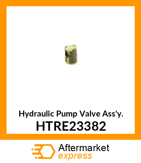 Hydraulic Pump Valve Ass'y. HTRE23382