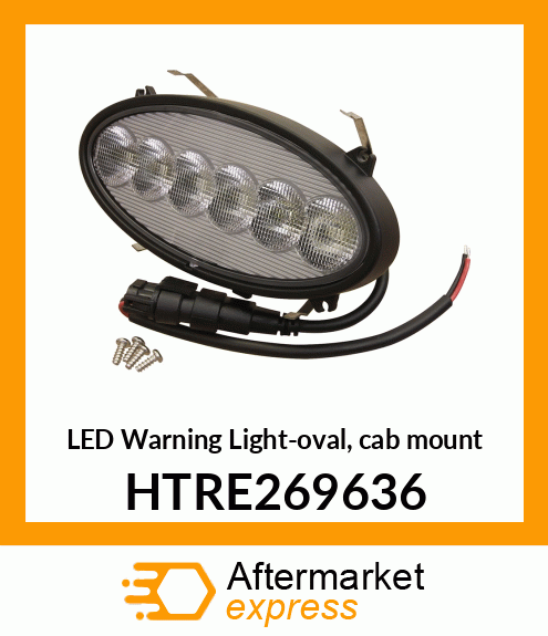 LED Warning Light-oval, cab mount HTRE269636