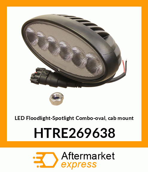 LED Floodlight-Spotlight Combo-oval, cab mount HTRE269638