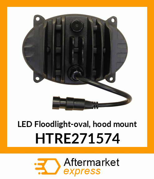 LED Floodlight-oval, hood mount HTRE271574