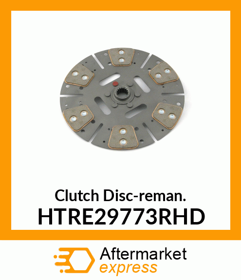 Clutch Disc-reman. HTRE29773RHD