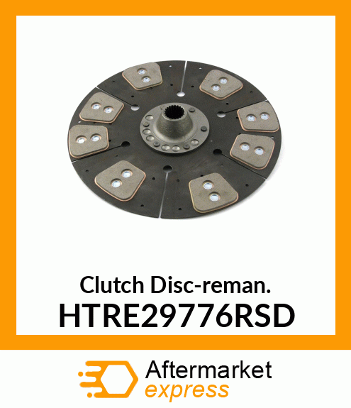Clutch Disc-reman. HTRE29776RSD