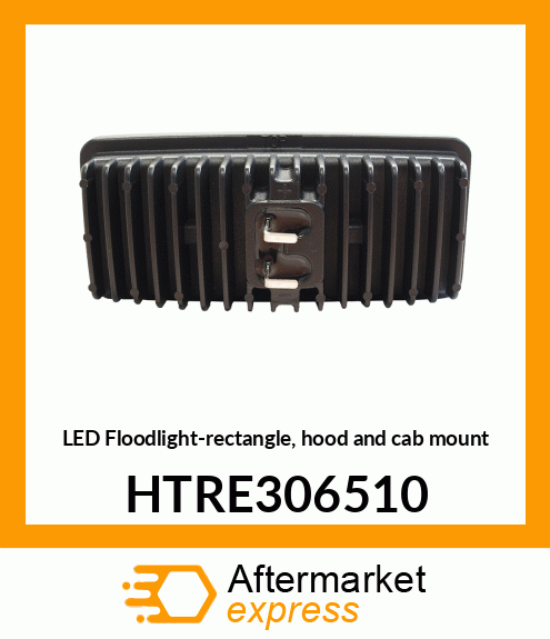 LED Floodlight-rectangle, hood and cab mount HTRE306510