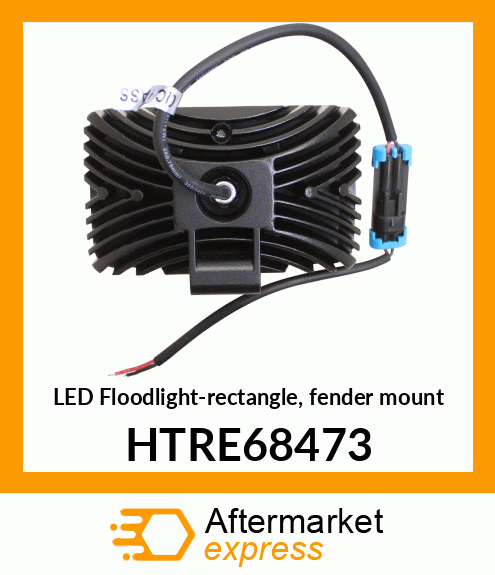 LED Floodlight-rectangle, fender mount HTRE68473