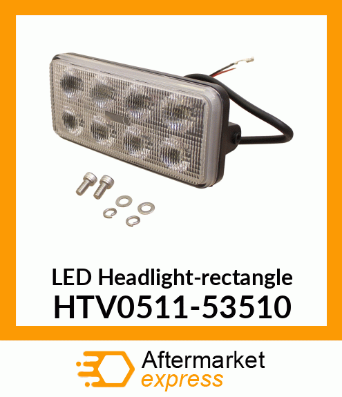 LED Headlight-rectangle HTV0511-53510