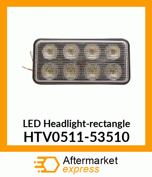 LED Headlight-rectangle HTV0511-53510