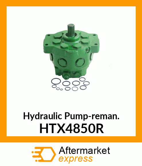 Hydraulic Pump-reman. HTX4850R