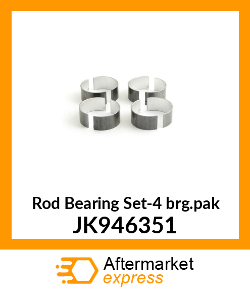 Rod Bearing Set-4 brg.pak JK946351