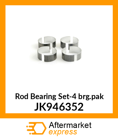 Rod Bearing Set-4 brg.pak JK946352