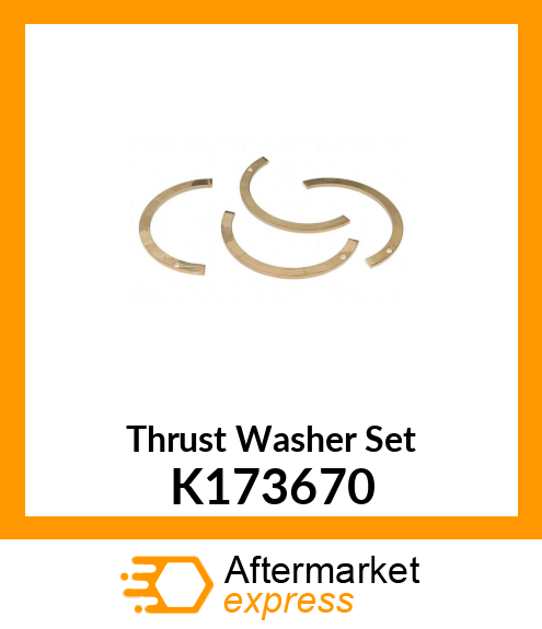 Thrust Washer Set K173670