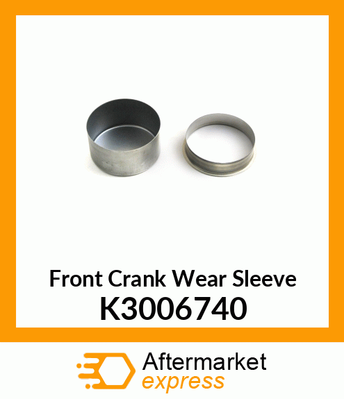 Front Crank Wear Sleeve K3006740